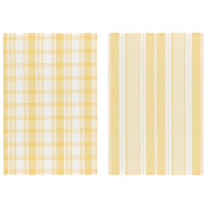  Kj�kkenh�ndkle 2-pk gul 40x60