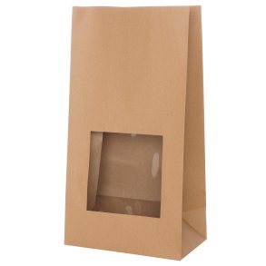 Gavepose med vindu 5pk 45x24x14cm