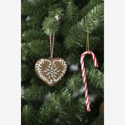 Julekule polka Sukkerstang 6pk