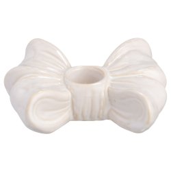 Lysestake slyfe hvit 4 cm