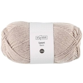 Ullgarn Lauri beige 100 g